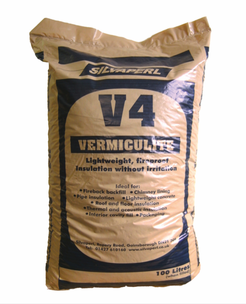Loft Insulation Vermiculite V4 100 LT Harris & Bailey Ltd