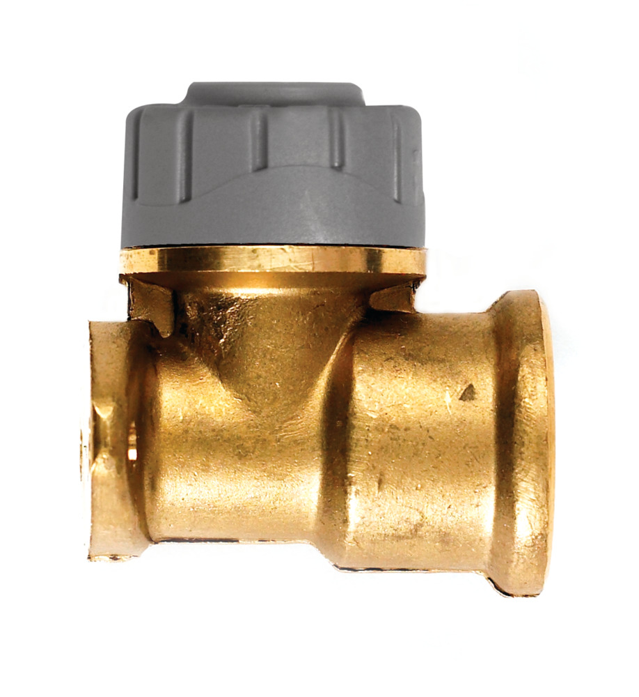 Polyplumb PB1315 15X1/2 Brass Wall Plate Elbow Harris & Bailey Ltd