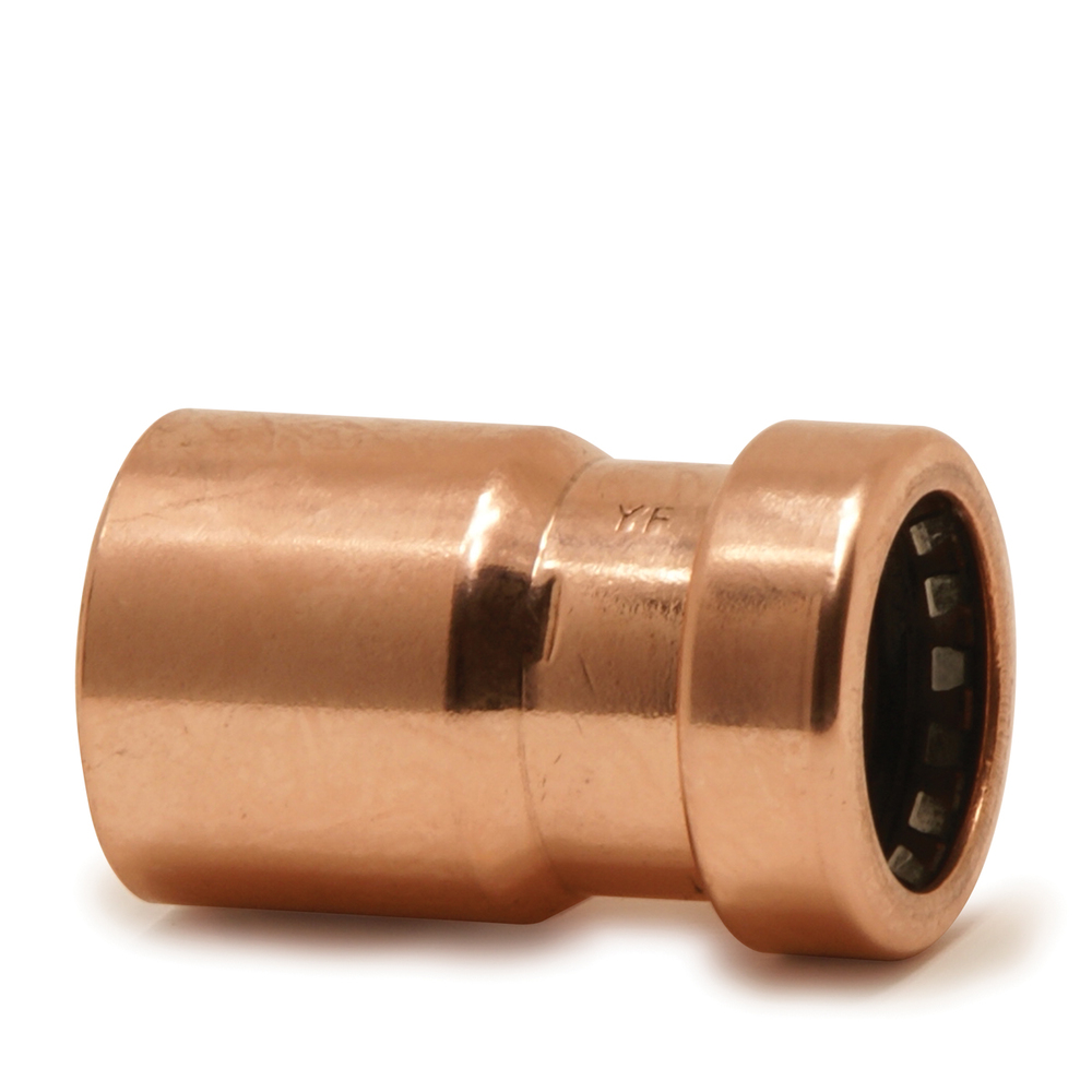 BRAND NEW 22mm COPPER PUSH-FIT STRAIGHT COUPLER 